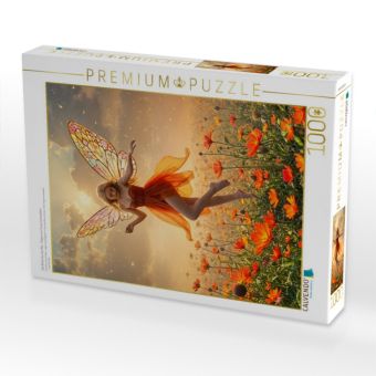 Produktbild: CALVENDO Puzzle Die Bl&uuml;tenfee des Mai - Magie zum Zusammensetzen | 1000 Teile Lege-Gr&ouml;&szlig;e 64x48cm Foto-Puzzle f&uuml;r gl&uuml;ckliche Stunden
