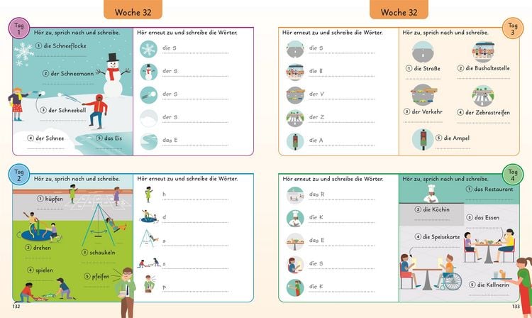 Produktbild: Deutsch f&uuml;r clevere Kids - 5 W&ouml;rter am Tag