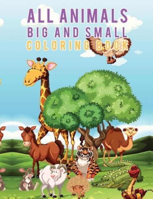 Produktbild: All Animals Big and Small Coloring Book