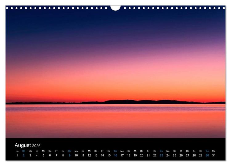 Produktbild: Sonnenunterg&auml;nge (Wandkalender 2026 DIN A3 quer), CALVENDO Monatskalender