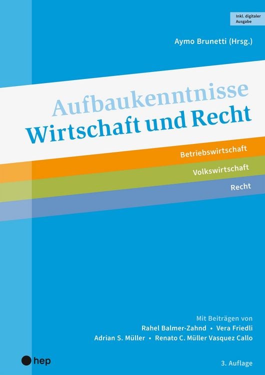 Produktbild: Aufbaukenntnisse Wirtschaft und Recht (Print inkl. digitaler Ausgabe, Neuauflage 2026)