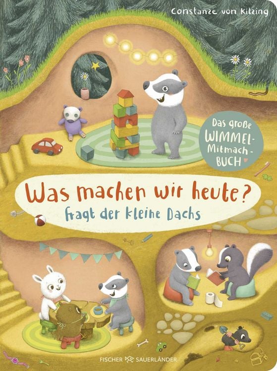 Produktbild: Was machen wir heute?, fragt der kleine Dachs