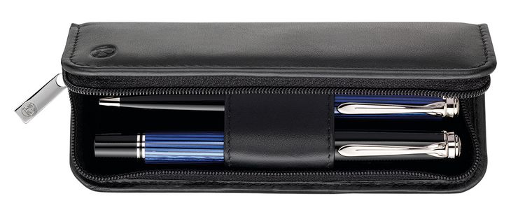 Produktbild: Pelikan Lederetui Nappa Schwarz