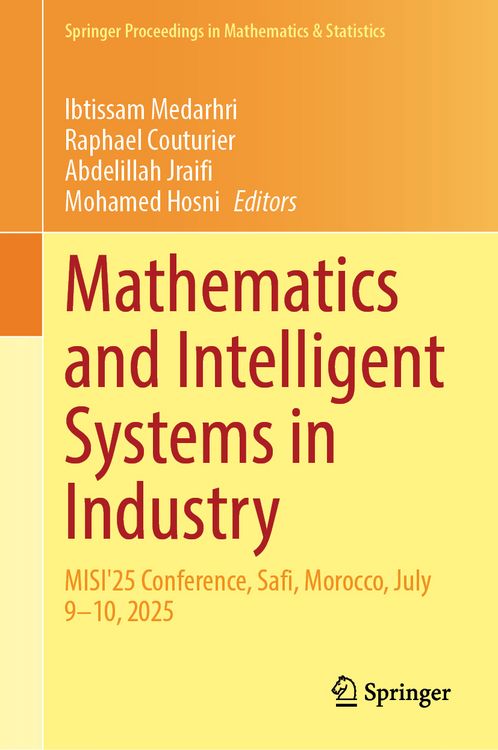 Produktbild: Mathematics and Intelligent Systems in Industry