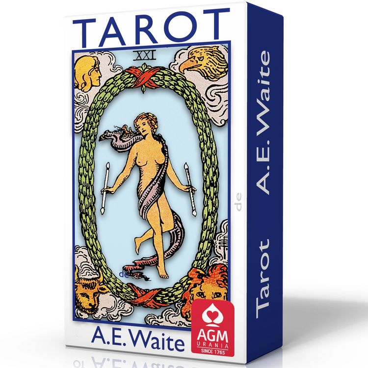Produktbild: Tarot of A.E. Waite (Blue Edition, Pocket, Spanish)