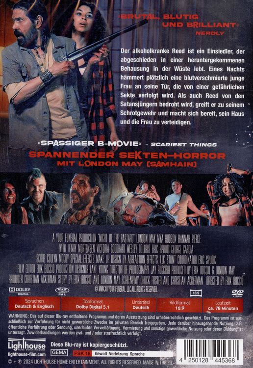 Produktbild: Night of the Bastard