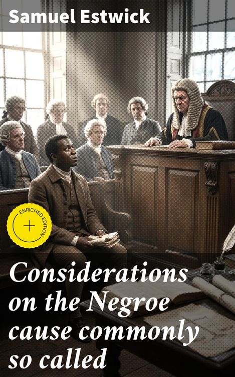 Produktbild: Considerations on the Negroe cause commonly so called