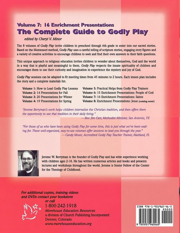 Produktbild: The Complete Guide to Godly Play, Volume 7
