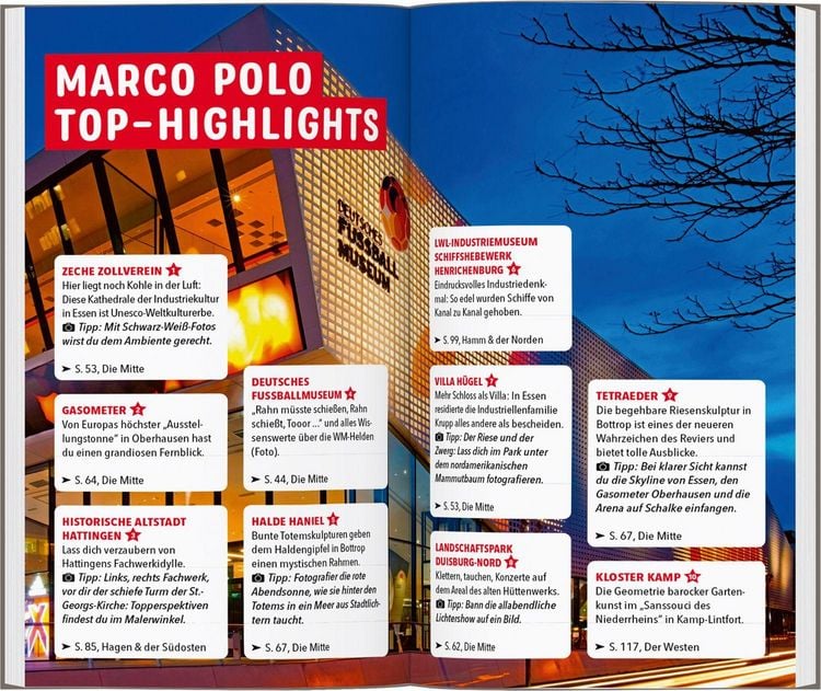 Produktbild: MARCO POLO Reisef&uuml;hrer Ruhrgebiet