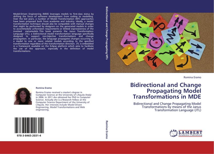 Produktbild: Bidirectional and Change Propagating Model Transformations in MDE
