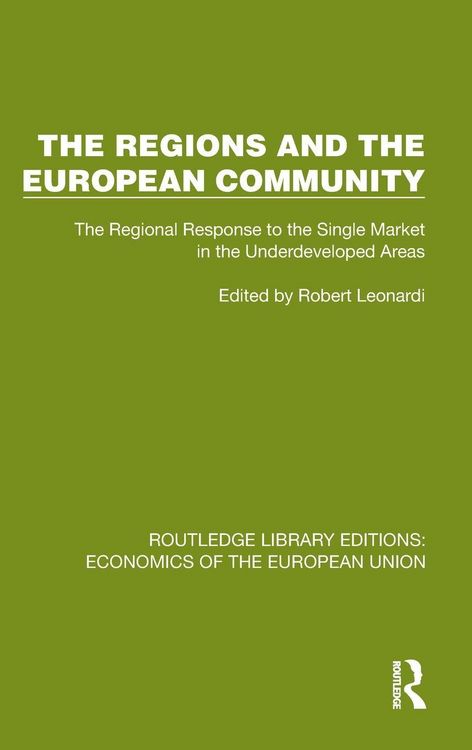 Produktbild: The Regions and the European Community