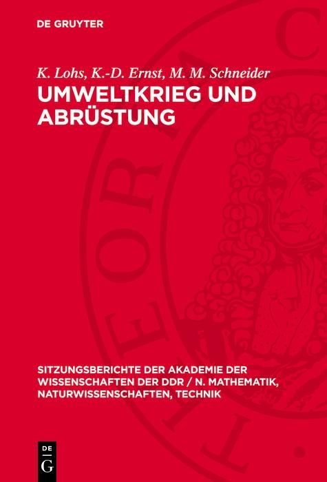 Produktbild: Umweltkrieg und Abr&uuml;stung