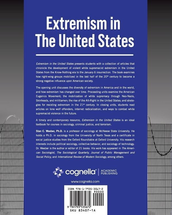 Produktbild: Extremism in the United States