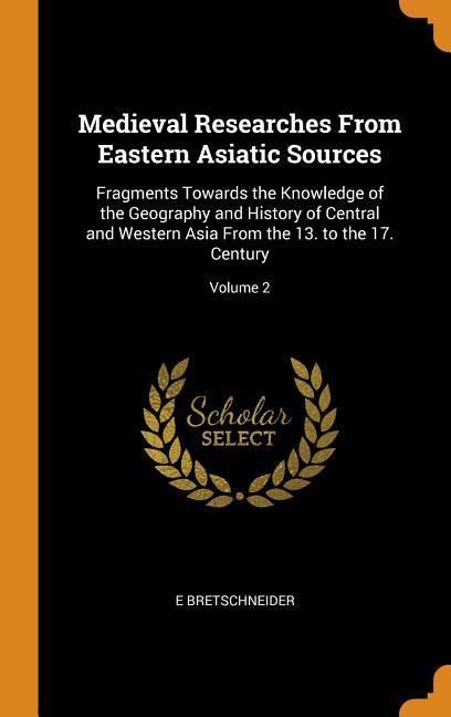 Produktbild: Medieval Researches from Easte