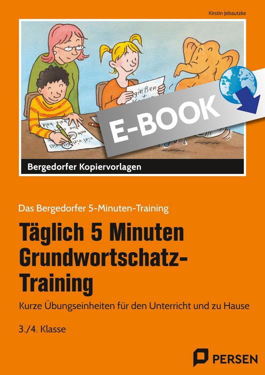 Produktbild: T&auml;gl. 5 Min. Grundwortschatz-Training - 3./4. Kl.