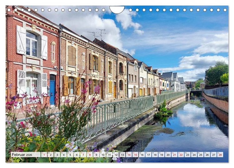 Produktbild: Amiens - geschichtstr&auml;chtig, malerisch, authentisch (Wandkalender 2026 DIN A4 quer), CALVENDO Monatskalender
