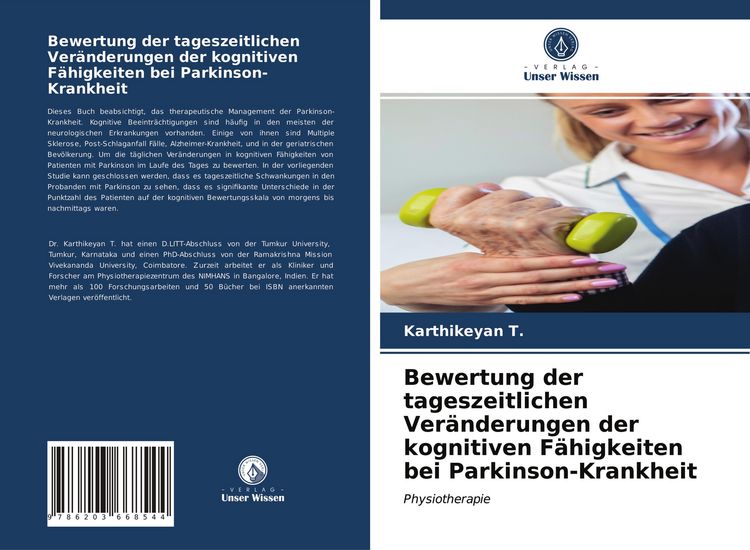 Produktbild: Bewertung der tageszeitlichen Ver&auml;nderungen der kognitiven F&auml;higkeiten bei Parkinson-Krankheit