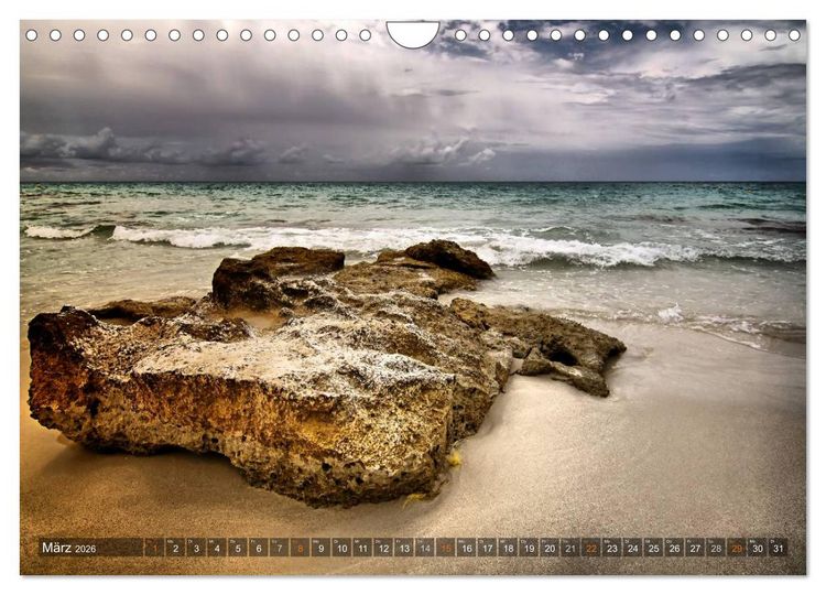 Produktbild: Formentera - Karibik im Mittelmeer (Wandkalender 2026 DIN A4 quer), CALVENDO Monatskalender