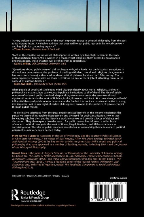 Produktbild: Public Reason in Political Philosophy