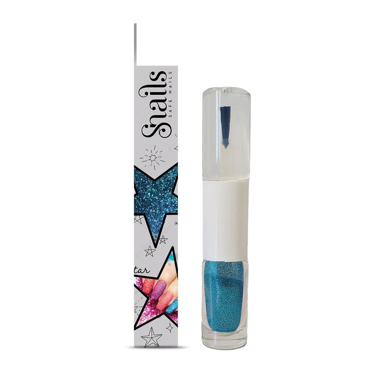 Produktbild: Snails - Glitzernagellack 2in1 blau
