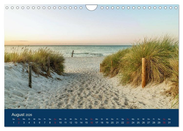 Produktbild: Ostseezauber (Wandkalender 2026 DIN A4 quer), CALVENDO Monatskalender