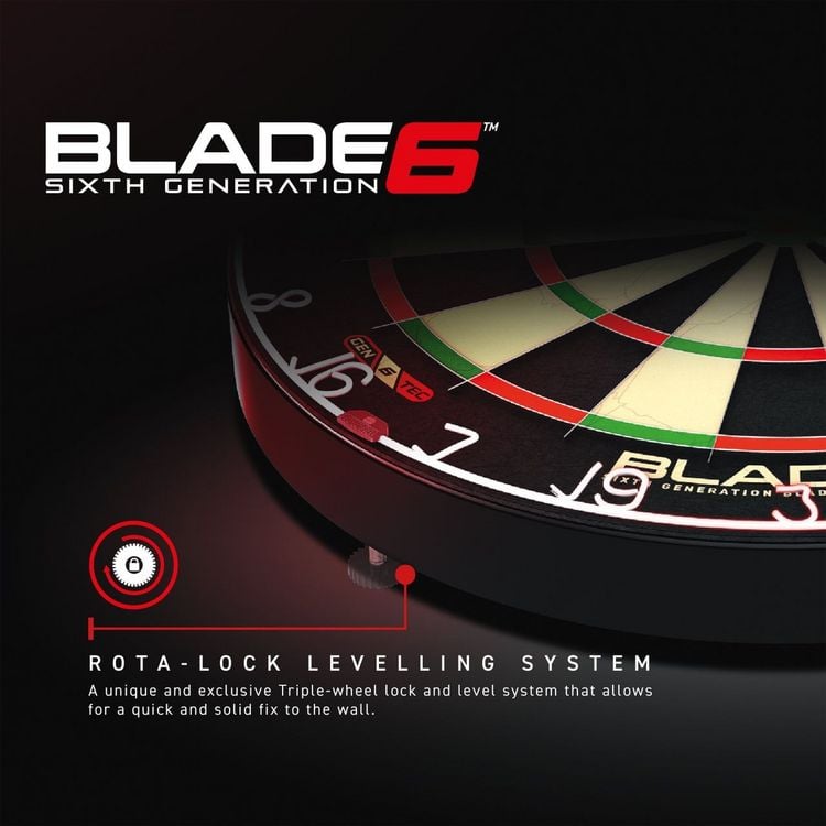 Produktbild: Winmau 3033 - Dartboard Blade 6, Dartscheibe