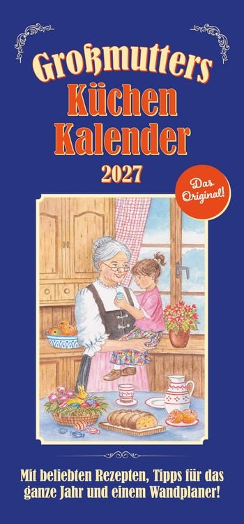 Produktbild: Gro&szlig;mutters K&uuml;chenkalender 2027 mit Wandplaner