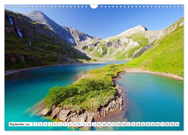 Produktbild: Rund um den Gro&szlig;glockner (Wandkalender 2026 DIN A3 quer), CALVENDO Monatskalender