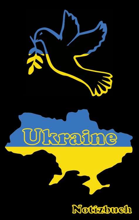 Produktbild: NOTIZBUCH Frieden f&uuml;r Ukraine