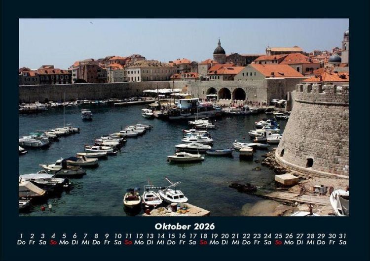 Produktbild: Kroatien 2026 Fotokalender DIN A4
