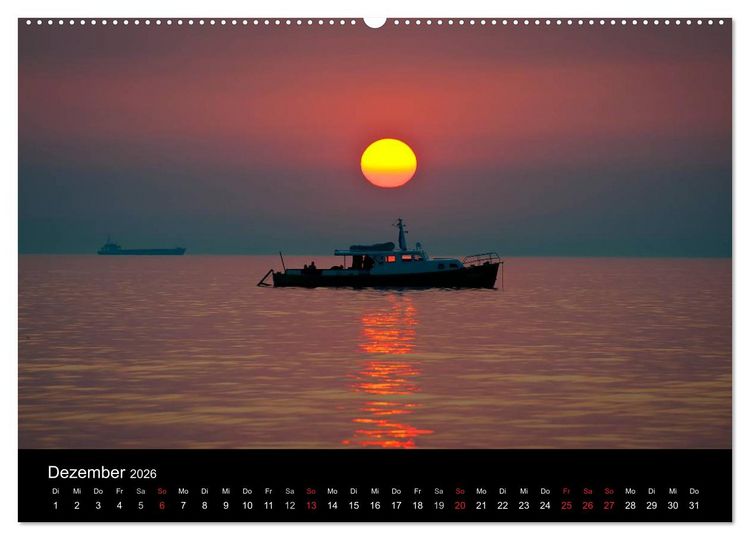 Produktbild: Mecklenburg - Vorpommern (hochwertiger Premium Wandkalender 2026 DIN A2 quer), Kunstdruck in Hochglanz