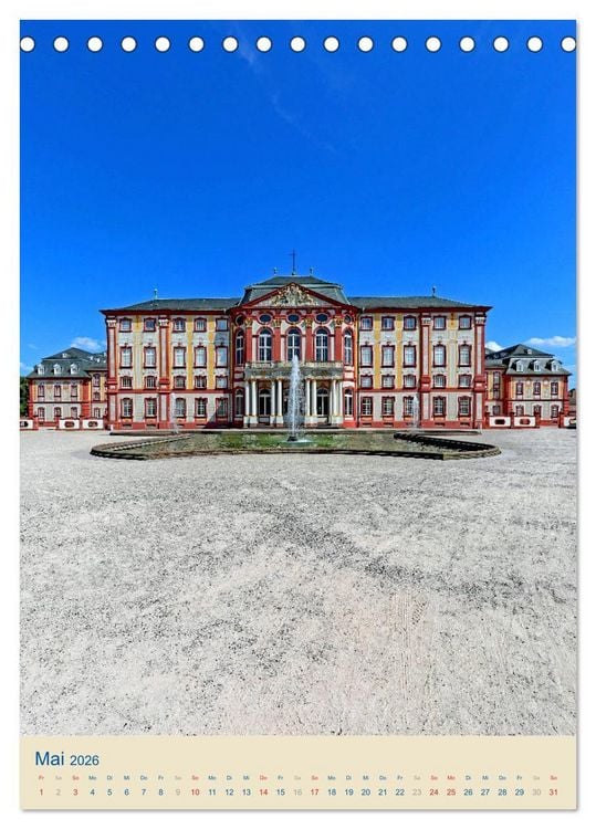 Produktbild: BRUCHSAL (Tischkalender 2026 DIN A5 hoch), CALVENDO Monatskalender