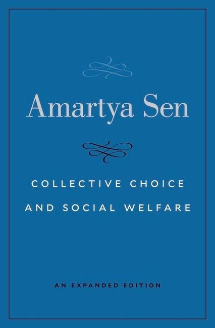 Produktbild: Collective Choice and Social Welfare - An Expanded Edition