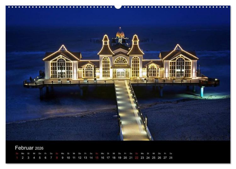 Produktbild: R&uuml;gen (hochwertiger Premium Wandkalender 2026 DIN A2 quer), Kunstdruck in Hochglanz