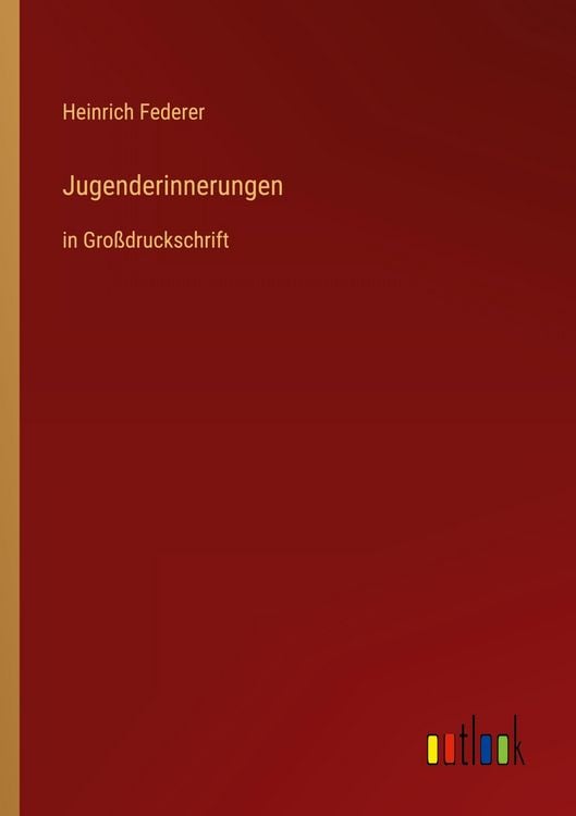 Produktbild: Jugenderinnerungen