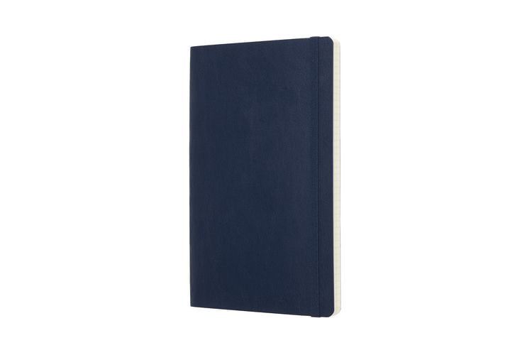 Produktbild: Moleskine Notizbuch Large/A5, Kariert, Soft Cover, Saphir