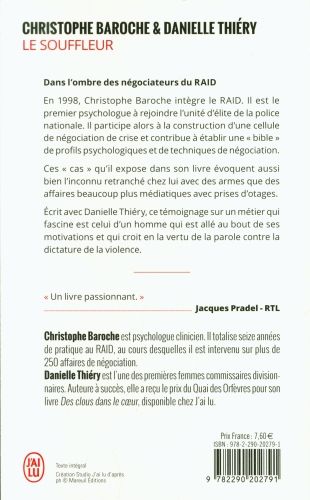 Produktbild: Le souffleur : dans l'ombre des n&eacute;gociateurs du Raid