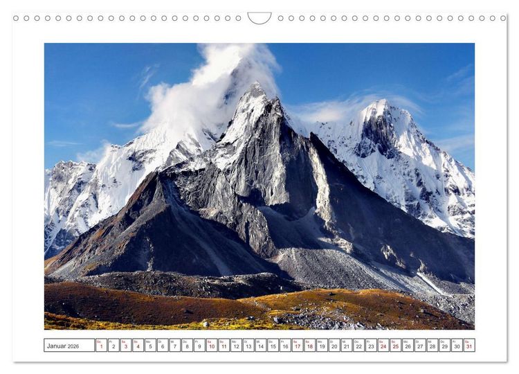 Produktbild: Himalaya - Bergparadies (Wandkalender 2026 DIN A3 quer), CALVENDO Monatskalender