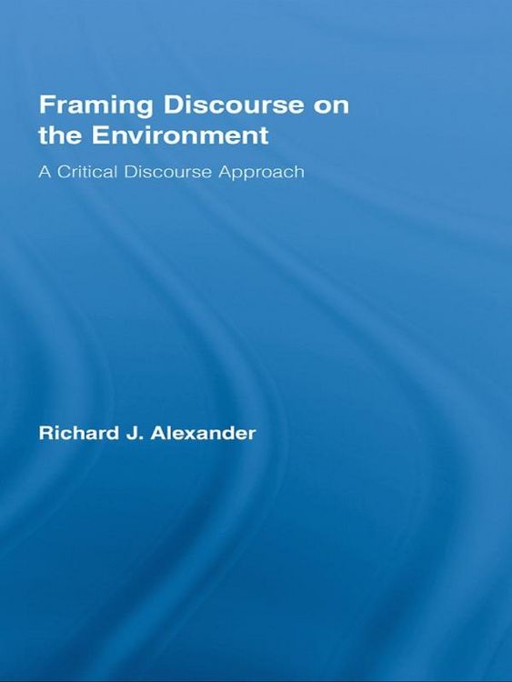 Produktbild: Framing Discourse on the Environment