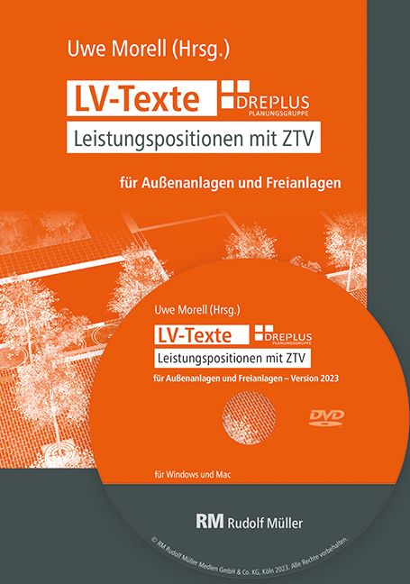 Produktbild: LV-Texte Au&szlig;enanlagen und Freianlagen