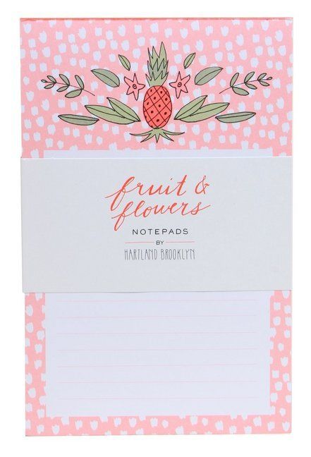 Produktbild: Fruit & Flowers Notepads