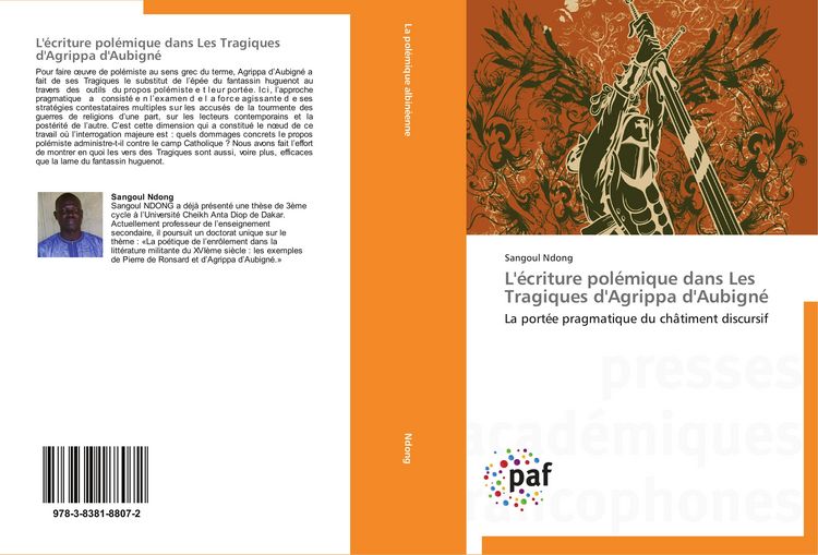 Produktbild: L'&eacute;criture pol&eacute;mique dans Les Tragiques d'Agrippa d'Aubign&eacute;