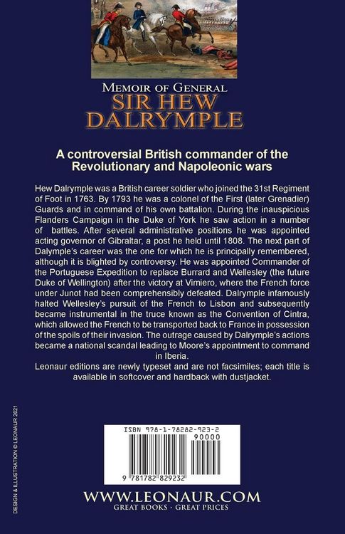 Produktbild: Memoir of General Sir Hew Dalrymple