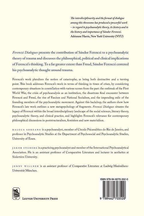 Produktbild: Ferenczi Dialogues