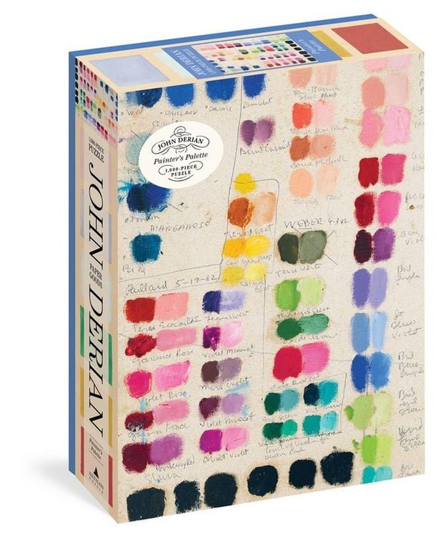 Produktbild: John Derian Paper Goods: Painter's Palette 1,000-Piece Puzzle