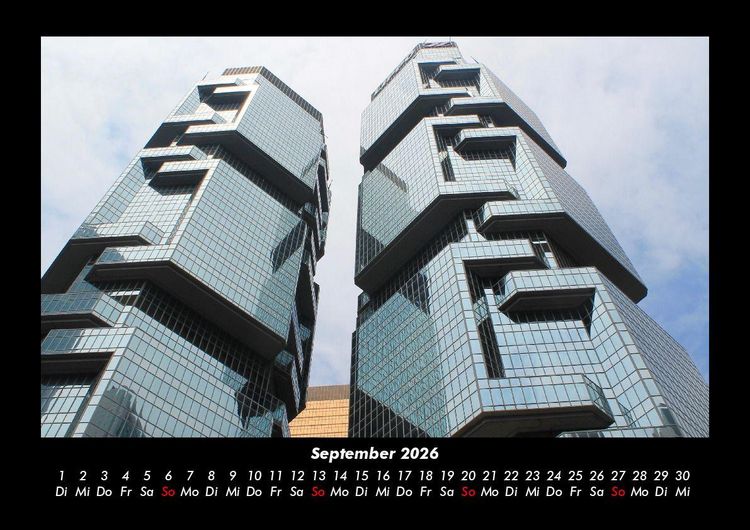 Produktbild: Architektur - Hochh&auml;user 2026 Fotokalender DIN A3