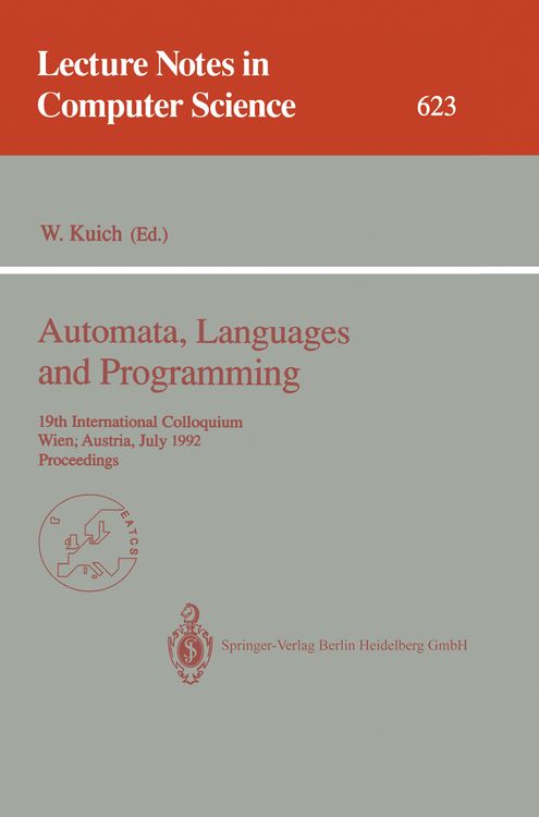 Produktbild: Automata, Languages and Programming