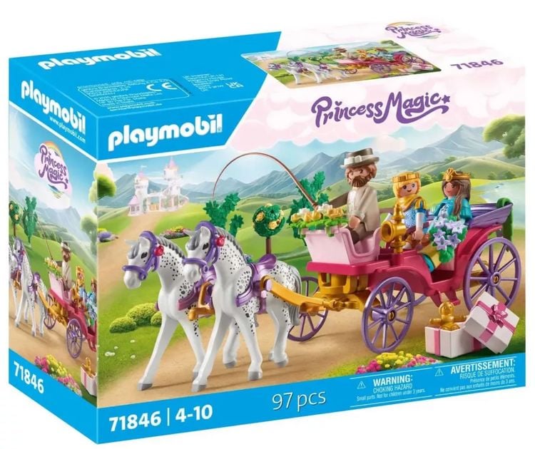 Bild vom Artikel Playmobil® Princess Magic Kutschfahrt mit Prinzessin und Prinz 71846 vom Autor 