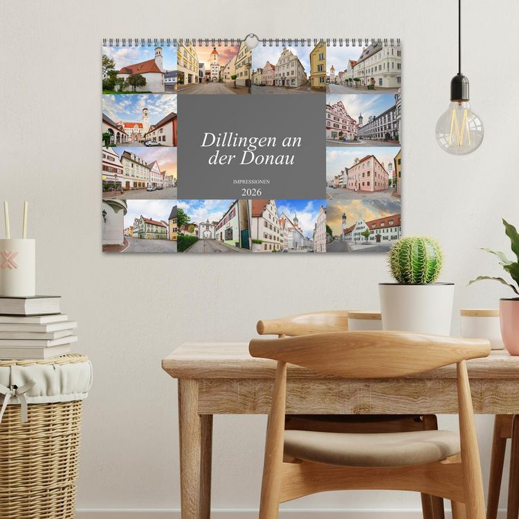 Produktbild: Dillingen an der Donau Impressionen (Wandkalender 2026 DIN A3 quer), CALVENDO Monatskalender