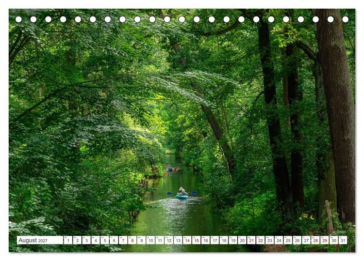 Produktbild: Wundersch&ouml;nes Ostdeutschland (Tischkalender 2027 DIN A5 quer), CALVENDO Monatskalender